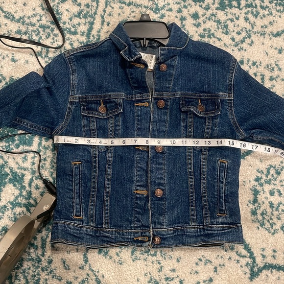036 Levi Strauss Signature Kids XL Denim Trucker Jacket - Picture 4 of 4